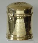 Rare German Brass Charity Box