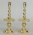 Pair of Unusual Late Victorian Candlesticks