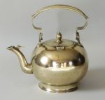 Cast Paktong Tea Pot Circa 1750