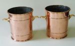 Pair of Copper Wine Buckets