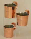 Set of 3 Measures - English, c1900