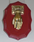Late Victorian Brass Door Knocker