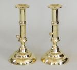 Pair of English Side Ejector Candlesticks