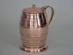 American Copper and Brass Barrel Tankard