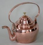 Rare Small Dutch Copper Tea Kettle