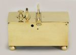 Fine English Brass Honor Box for Dispensing Tobacco