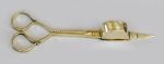 Very Rare Pair of Late 17th Century Dutch Brass Snuffers