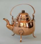 Swedish 3 Legged Copper Tea Kettle