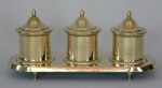 Rare Brass Spanish Standish