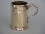 English Pint Gun Metal Dry Measure