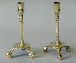 Pair of English "Pub" Candlesticks 