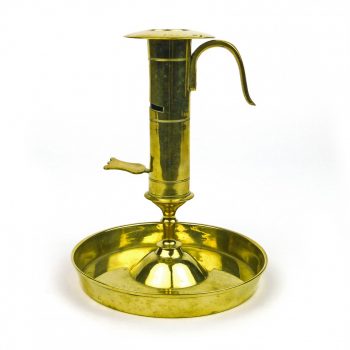 Very Fine German Brass Candlesaver (Nuremberg) Circa 1700