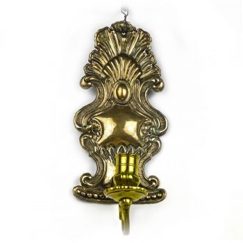Continental Silver Sconce, 18th Century
