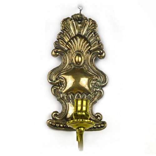 Continental Silver Sconce, 18th Century