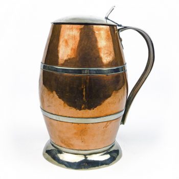 Very Rare Copper and Monel Tankard Circa 1895