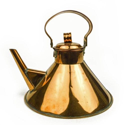 English Copper "Ships" Kettle Circa 1890