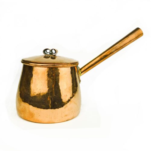 American Copper Saucepan with Lid Circa 1840
