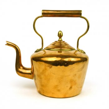English Copper Tea Kettle Circa 1875