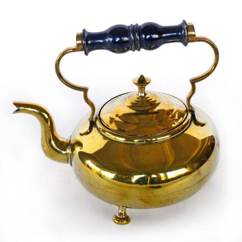 English Brass Toddy Kettle Circa 1850