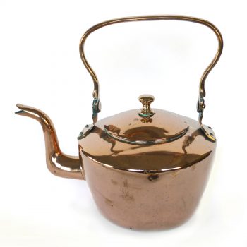 English Copper Kettle Circa 1820