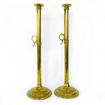 English Brass Pulpit Sticks Circa 1875