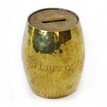 Barrel Shaped Bank "FLORENCE" Circa 1890