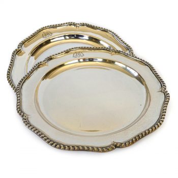 Pair of English Sheffield Plates Circa 1820
