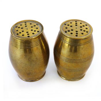 Pair of English Brass Sanders Circa 1820