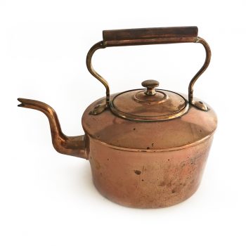 English Copper Oval Kettle. Circa 1875