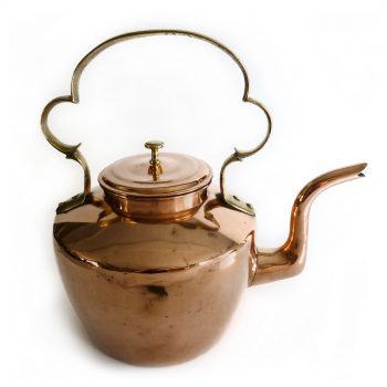 Large English Copper Teapot. Circa 1820