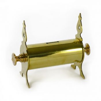 English Brass Bank. Circa 1875
