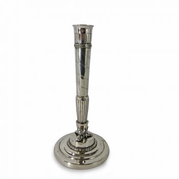 German Silver Single Candlestick. Augsburg. 1772