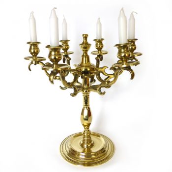 Fantastic Eastern European 6 Arm Candelabra