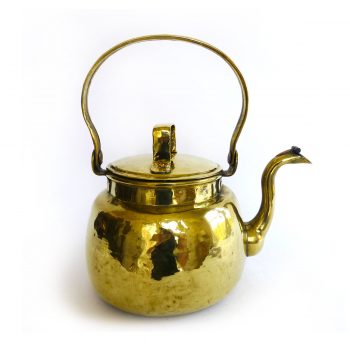 French Brass Water Kettle, Circa 1830