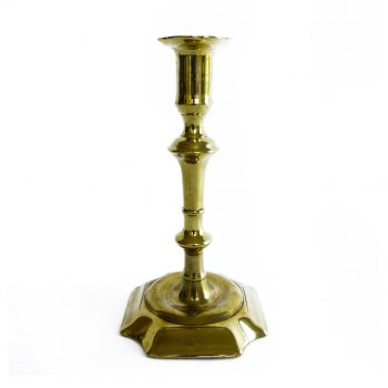English Queen Ann Candlestick Circa 1740